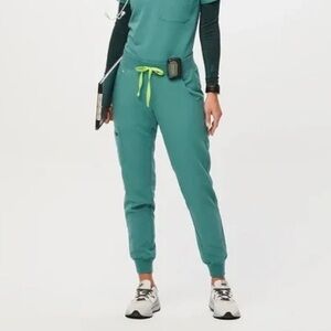 Figs High Waisted Zamora Jogger Scrub Pants Cactus